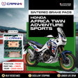 CRANK1 CB976 Sintered Front Brake Pads for Honda Africa Twin Adventure Sports (2020-2022) LEGUNDARY Custom