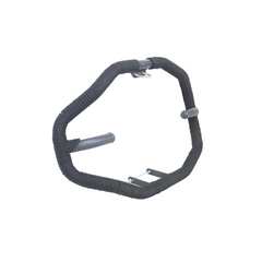 MotoCare Diamond Crash Guard with Rope 16 gauge for Royal Enfield Classic 350 heavy duty engine protection guard