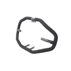 MotoCare Diamond Crash Guard with Rope 16 gauge for Royal Enfield Classic 350 heavy duty engine protection guard