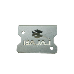 MotoCare stainless steel disc oil cap installed on Bajaj Dominar 400