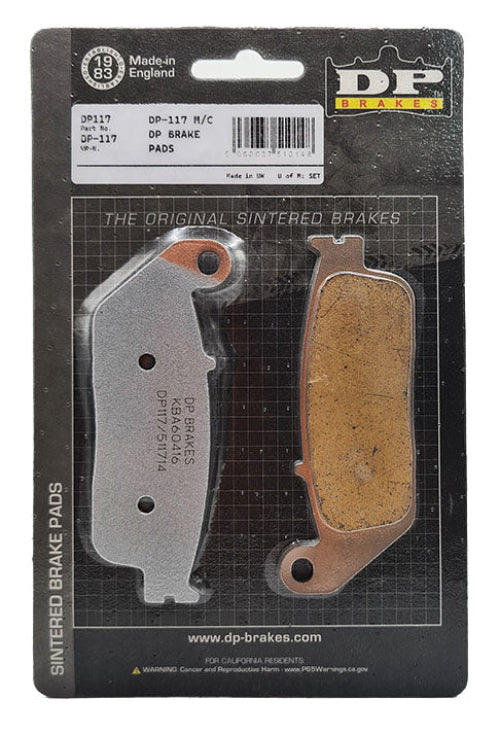 DP Standard Sintered Brake Pads for Suzuki V-Strom 250 SX