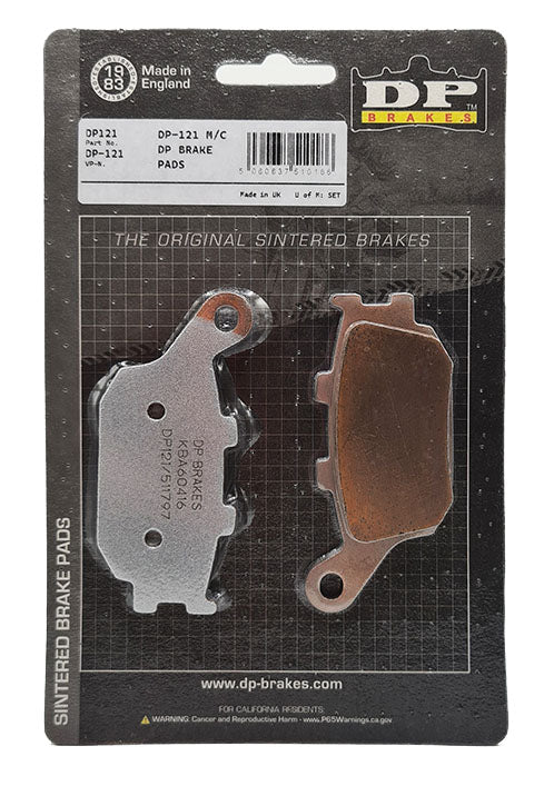 DP Standard Rear Brake Pads DP121 for Suzuki V-Strom 650