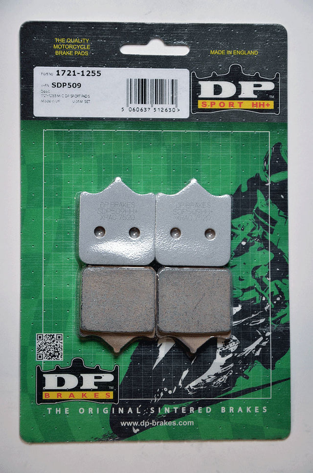 DP Sports SDP-509 front brake pads for Triumph Street Twin Brembo 2019–2022