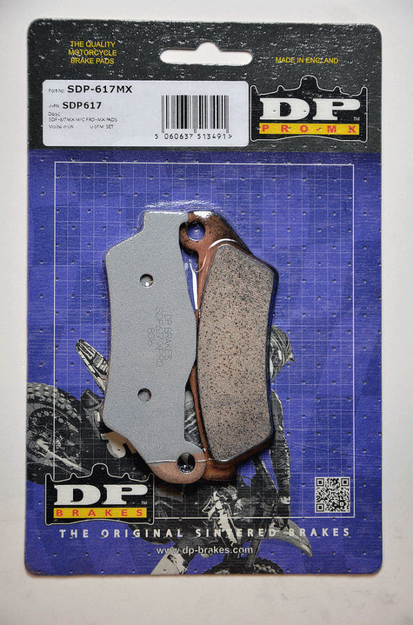 DP Sports Brake Pads for Royal Enfield Himalayan 411 Front SDP-617 Rear SDP-622