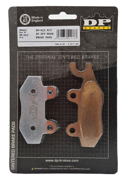DP Standard Brake Pads DP- 412