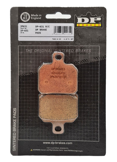 DP Standard Rear Brake Pads DP-631 for Ducati Panigale V4 / V4 S / V4 R 2020–2024
