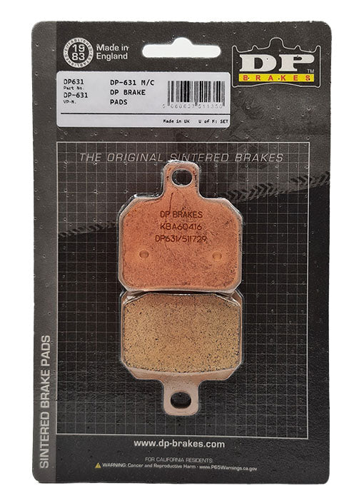 DP Standard Rear Brake Pads DP-631 for Ducati Panigale V4 / V4 S / V4 R 2020–2024