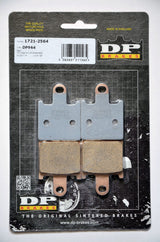 DP Standard DP-964 Front and DP-220 Rear Brake Pads for Kawasaki ZX-6R and ZX-14R 2006–2017 Nissin