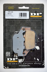 DP Standard Brake Pads for Triumph Street Triple 675 2008–2012, Front DP-117 & Rear DP-115
