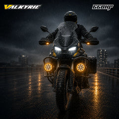 66BHP Valkyrie 4.5 Inch 120W Auxiliary Light with High Low Beam and Amber DRL