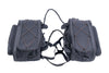 Guardian Gears Stallion Sports 45L–60L motorcycle saddlebags upswept exhaust