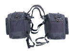 Guardian Gears Stallion Sports 45L–60L motorcycle saddlebags upswept exhaust