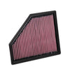 K&N 33-3136 High-Flow Washable Lifetime Engine Air Filter for BMW 330i 320i 230i Alpina B3 Toyota GR Supra Performance Replacement