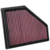 K&N 33-3136 High-Flow Washable Lifetime Engine Air Filter for BMW 330i 320i 230i Alpina B3 Toyota GR Supra Performance Replacement