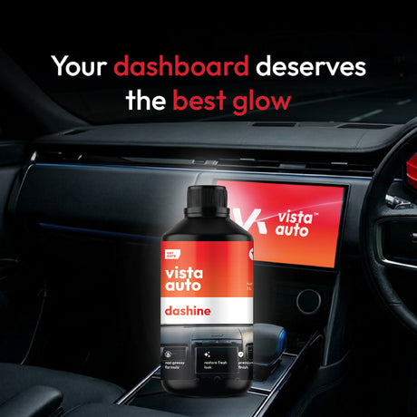 Vista Auto Care Dashine 1L non-greasy car dashboard polish

