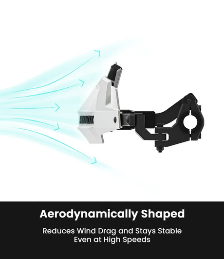 Rynox Defender Pro Handguards White universal motorcycle aluminium spine 22mm 28mm compatible