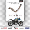 BMW G 310 GS Devil Evolution full exhaust system installed
