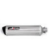 Devil Evolution 520mm extended slip-on exhaust for Royal Enfield Himalayan 411 deep tone stainless steel silencer