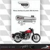 Royal Enfield Classic 350 Devil Evolution exhaust installed