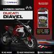 CRANK1 CFB744 carbon front brake pads for Ducati Diavel 2011-2018