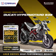 CRANK1 CRM0709 Ceramic Front Brake Pads for Ducati Hypermotard 939 Motorcycle Brake Pads HH Rated OEM Replacement