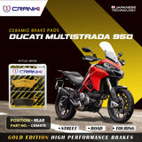 CRANK1 CRM479 ceramic rear brake pads for Ducati Multistrada 950 motorcycle