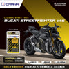 CRANK1 CRM469 ceramic rear brake pads for Ducati Streetfighter V4S