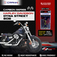 CRANK1 CFB854 Carbon Brake Pads for Harley Davidson Dyna Street Bob Rear