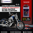 CRANK1 CFB854 carbon rear brake pads for Harley-Davidson Dyna Super Glide Custom 2008-2014