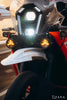ZANA Fog Light DRL-R45 Silver Series Universal LED Fog Lights with OSRAM LEDs, Amber DRL Ring and Wired Multi-Function Controller | Legendary Custom