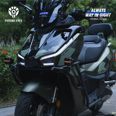 Moto Vanguard Future Eyes X60 LED Motorcycle Auxiliary Light 100W Low High Beam
