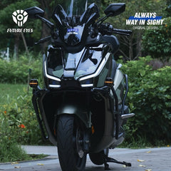 Moto Vanguard Future Eyes X60 LED Motorcycle Auxiliary Light 100W Low High Beam
