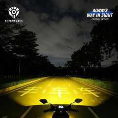 Moto Vanguard Future Eyes X60 LED Motorcycle Auxiliary Light 100W Low High Beam