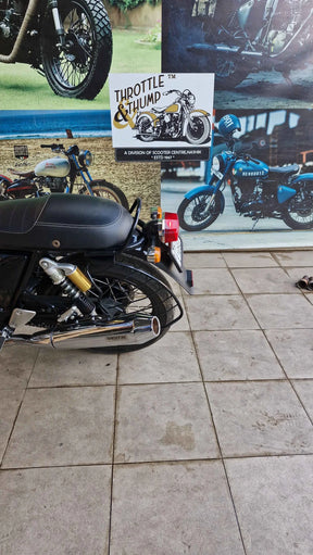 Gursewak BIG SHOT exhaust for Royal Enfield GT 650