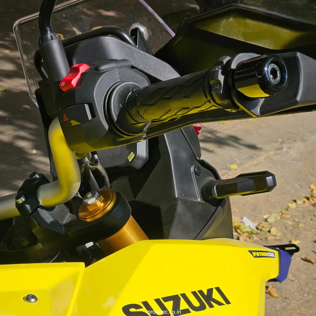 Pro Spec ECZ 039 S1 Easy Cruz installed on Suzuki V-Strom 800DE