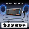 EDYELL C1 Helmet Bluetooth Headset – Waterproof V5.3 Design