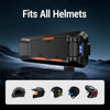 EDYELL C2 motorcycle helmet bluetooth headset with roller control and waterproof design