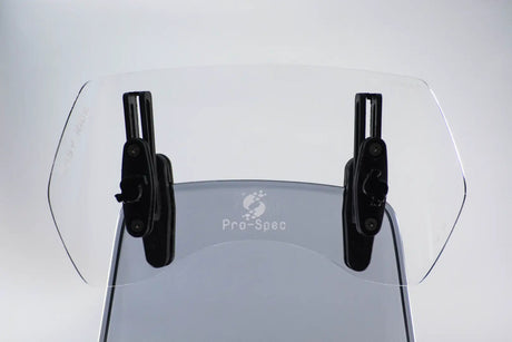 Pro-Spec ER 780 windshield lip extender installed on Royal Enfield Himalayan 411 BS6
