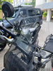 Pro-Spec ER 780 windshield lip extender installed on Royal Enfield Himalayan 411 BS6