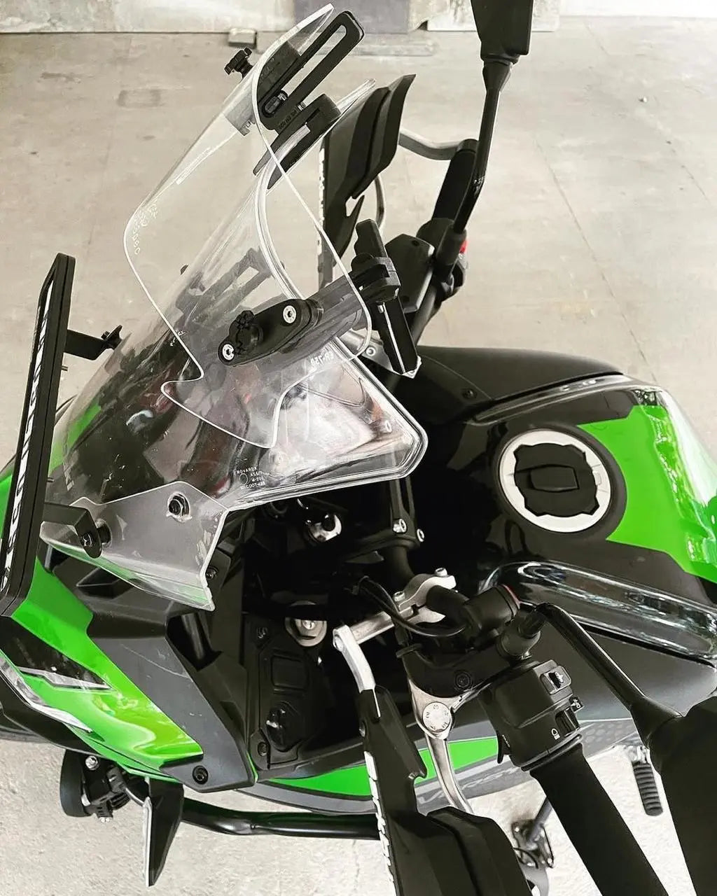 Pro-Spec Easy Ride ER790 windshield lip extender for Kawasaki Versys 650 2022+
