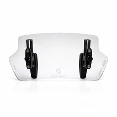 Pro-Spec ER 820 windshield extender installed on Royal Enfield Himalayan 450 short screen
