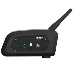 EJEAS V6 Pro Plus Bluetooth helmet intercom with 800m range DSP noise cancellation Bluetooth 5.1 IP67 waterproof motorcycle communication system