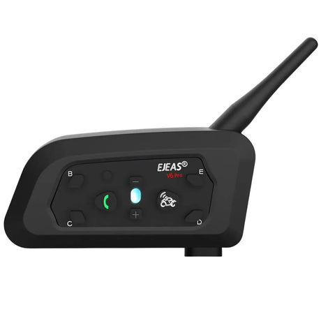 EJEAS V6 Pro Plus Bluetooth helmet intercom with 800m range DSP noise cancellation Bluetooth 5.1 IP67 waterproof motorcycle communication system