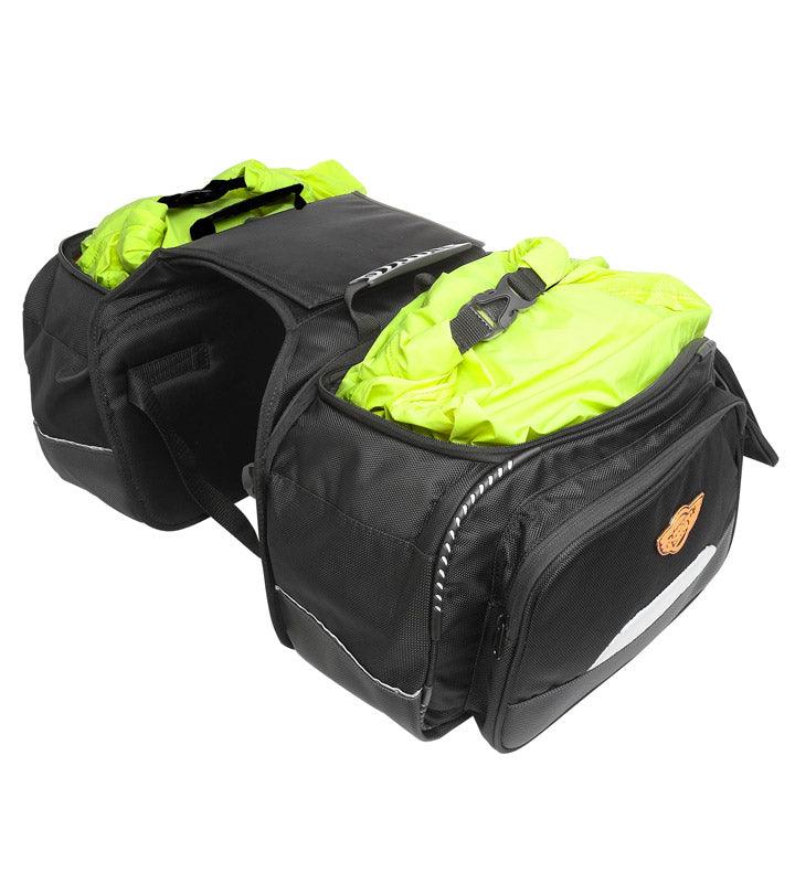 Guardian Gears roll top waterproof dry bags for motorcycle saddlebags
