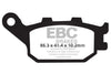 EBC Double-H Sintered Brake Pads Yamaha MT-09 FA252HH Front FA174HH Rear HH Rated High Performance Motorcycle Brake Pads