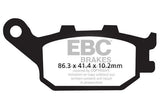 EBC Double-H Sintered Brake Pads Yamaha YZF R6 FA380HH Front FA174HH Rear HH Rated High Performance Motorcycle Brake Pads