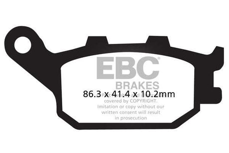 EBC Double H FA158HH sintered front brake pads for Kawasaki Versys 1000 2015-2018