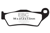 EBC Double-H Sintered Front Brake Pads Royal Enfield Thunderbird 350 FA181HH HH Rated High Performance Motorcycle Brake Pads