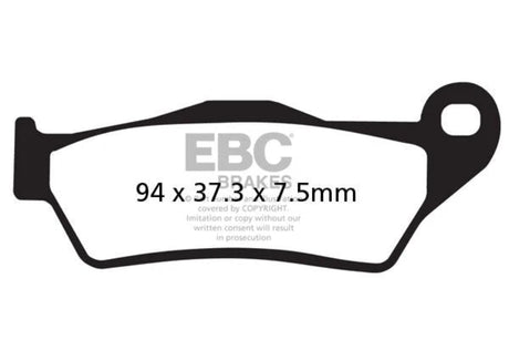 EBC Double-H Sintered Front Brake Pads Royal Enfield Thunderbird 350 FA181HH HH Rated High Performance Motorcycle Brake Pads