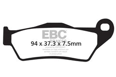 EBC Double H FA213HH sintered rear brake pads for Royal Enfield Himalayan 2018 onwards